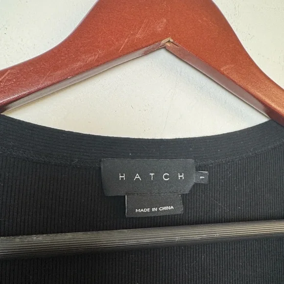 Hatch The Softest Rib Nursing Midi Dress sz 1 - Picture 6 of 9